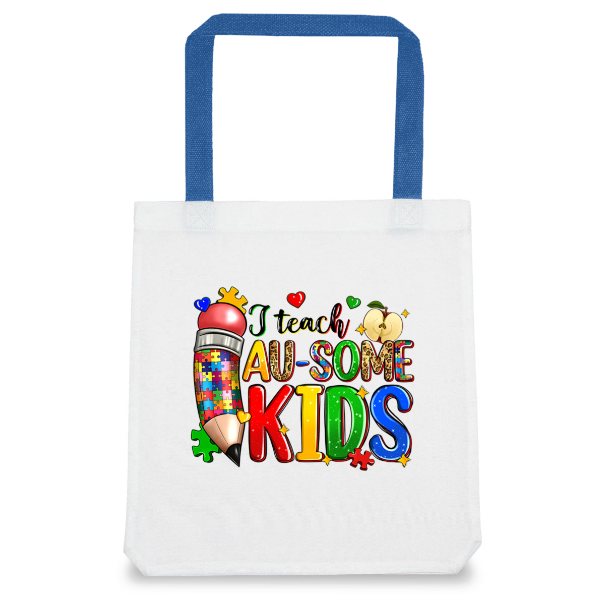 Tote Bag, ASD Themed Design, Personalise With Text