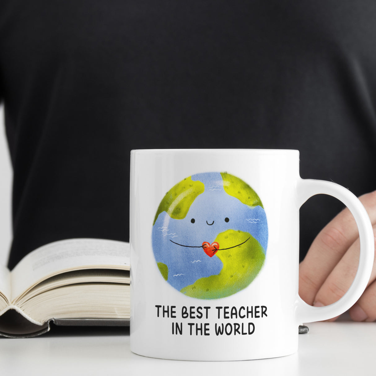 The Best Teacher in the World Mug – Teacher Gift