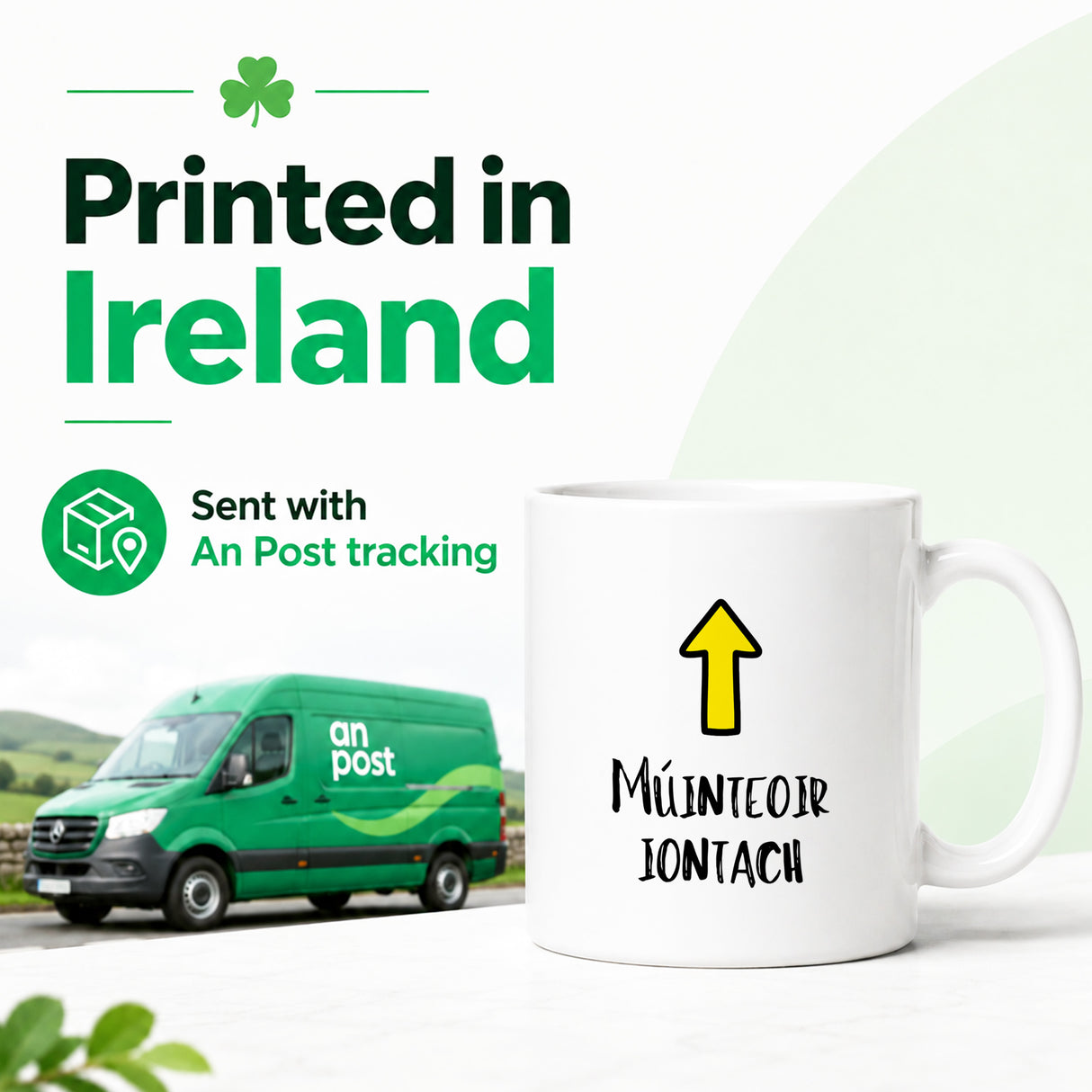 Múinteoir Iontach Mug (Great Teacher) – Irish Teacher Gift