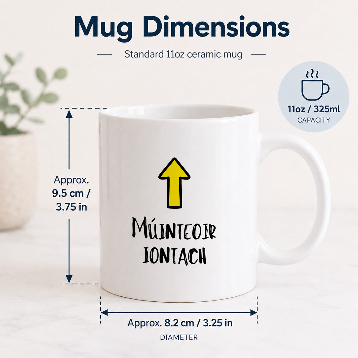 Múinteoir Iontach Mug (Great Teacher) – Irish Teacher Gift