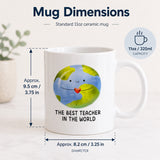 The Best Teacher in the World Mug – Teacher Gift