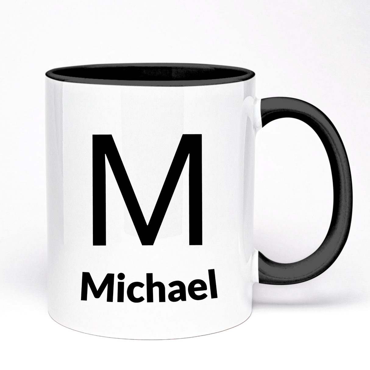 Letter and Name Mug | Choose Your Letter And Name | 11oz Ceramic Mug