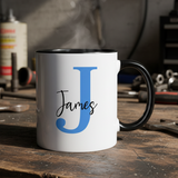 Personalised Mug For Him | Enter Name | 11oz Ceramic Tea & Coffee Mug