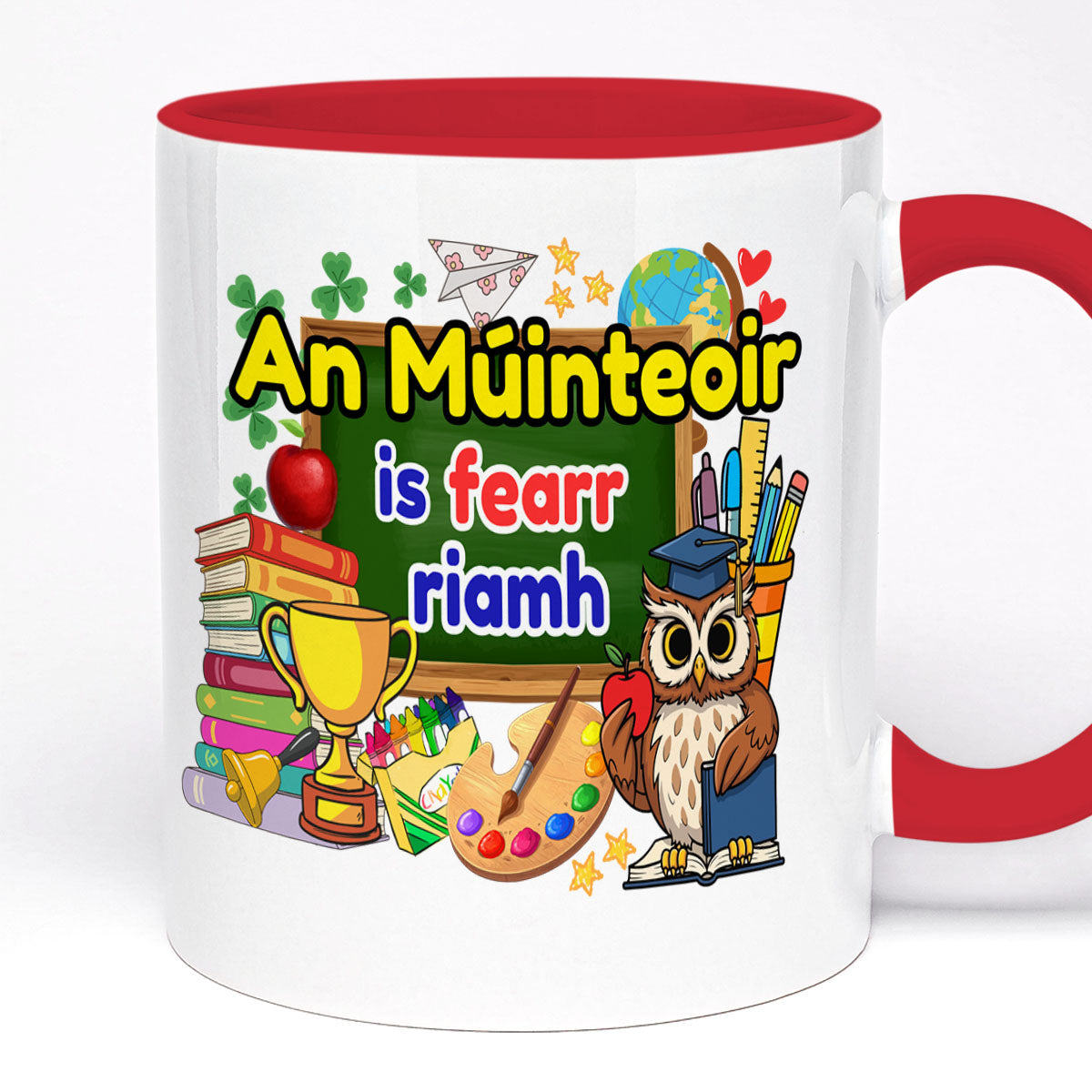 An Múinteoir Is Fearr Riamh Mug – Irish Teacher Gift