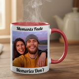 Any Image Any Text Gift Mug | Upload Your Image And Enter Your Text Options | 11oz Ceramic Cup